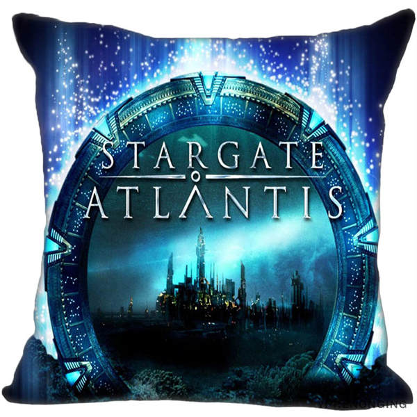 Custom Decorative Pillowcase Sga Stargate Atlantis Square Zippered Pillow Cover Best Gift 35X35,40x40,45x45cm(One Side)180516-59