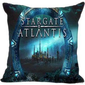 Custom Decorative Pillowcase Sga Stargate Atlantis Square Zippered Pillow Cover Best Gift 35X35,40x40,45x45cm(One Side)180516-59