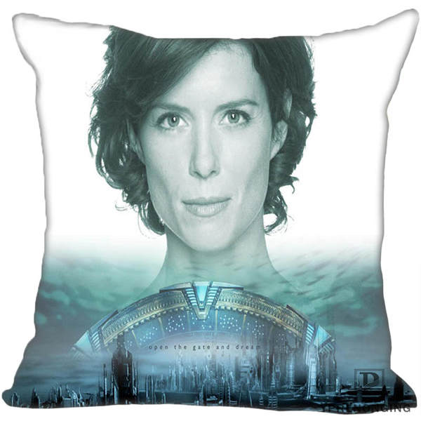 Custom Decorative Pillowcase Sga Stargate Atlantis Square Zippered Pillow Cover Best Gift 35X35,40x40,45x45cm(One Side)180516-59