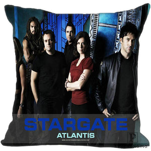 Custom Decorative Pillowcase Sga Stargate Atlantis Square Zippered Pillow Cover Best Gift 35X35,40x40,45x45cm(One Side)180516-59