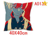 OHCOMICS 40*40CM Anime My Hero Academia/Boku no Hero Todoroki Shoto Peach Skin Pillowcase Pillowslip Cushion Cover Home Decor