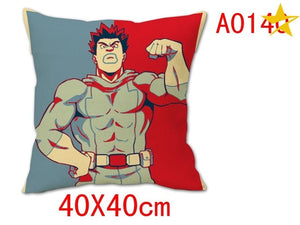 OHCOMICS 40*40CM Anime My Hero Academia/Boku no Hero Todoroki Shoto Peach Skin Pillowcase Pillowslip Cushion Cover Home Decor