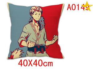 OHCOMICS 40*40CM Anime My Hero Academia/Boku no Hero Todoroki Shoto Peach Skin Pillowcase Pillowslip Cushion Cover Home Decor