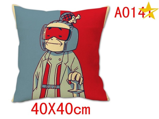 OHCOMICS 40*40CM Anime My Hero Academia/Boku no Hero Todoroki Shoto Peach Skin Pillowcase Pillowslip Cushion Cover Home Decor