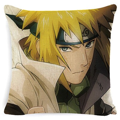 Anime Naruto Uzumaki Naruto Uchiha Sasuke Hatake Kakashi Sofa Throw Pillowcase Home Decor Pillow Case Home Cushion Cover