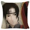 Anime Naruto Uzumaki Naruto Uchiha Sasuke Hatake Kakashi Sofa Throw Pillowcase Home Decor Pillow Case Home Cushion Cover