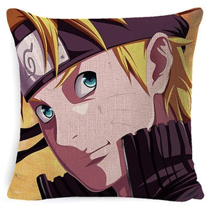 Anime Naruto Uzumaki Naruto Uchiha Sasuke Hatake Kakashi Sofa Throw Pillowcase Home Decor Pillow Case Home Cushion Cover