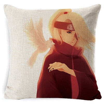 Anime Naruto Uzumaki Naruto Uchiha Sasuke Hatake Kakashi Sofa Throw Pillowcase Home Decor Pillow Case Home Cushion Cover