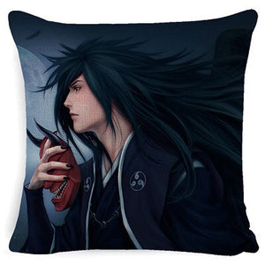 Anime Naruto Uzumaki Naruto Uchiha Sasuke Hatake Kakashi Sofa Throw Pillowcase Home Decor Pillow Case Home Cushion Cover