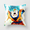 Fashion Japanese Anime DBZ Print Throw Pillowcase Dragon Ball Z Goku Polyester Cushion Covers Pillow Cover for Couches