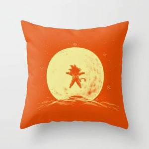 Fashion Japanese Anime DBZ Print Throw Pillowcase Dragon Ball Z Goku Polyester Cushion Covers Pillow Cover for Couches