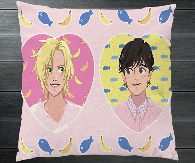 New Anime Banana Fish Ash Lynx Eiji Okumura Shunichi Cartoon Manga Pillowcase Pillow Case Cover Cosplay Gift BED/SOFA/CAR Decor