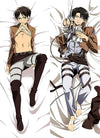 Update Anime Shingeki no Kyojin Attack on Titan Eren Jaeger Ackerman Levi Ymir Dakimakura pillow cover hugging body pillow case