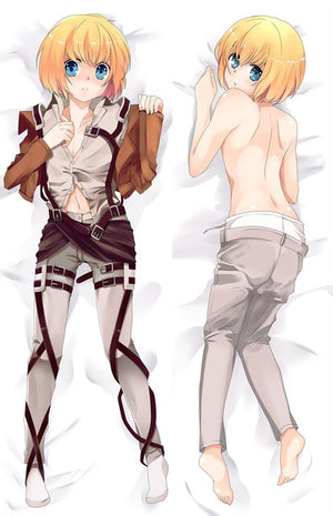 Update Anime Shingeki no Kyojin Attack on Titan Eren Jaeger Ackerman Levi Ymir Dakimakura pillow cover hugging body pillow case