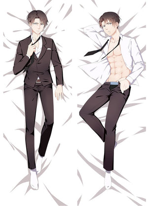 Update Anime Shingeki no Kyojin Attack on Titan Eren Jaeger Ackerman Levi Ymir Dakimakura pillow cover hugging body pillow case