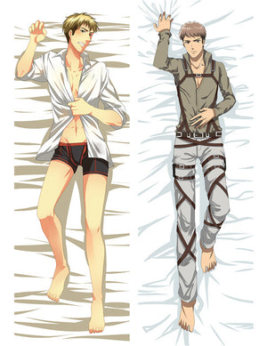 Update Anime Shingeki no Kyojin Attack on Titan Eren Jaeger Ackerman Levi Ymir Dakimakura pillow cover hugging body pillow case