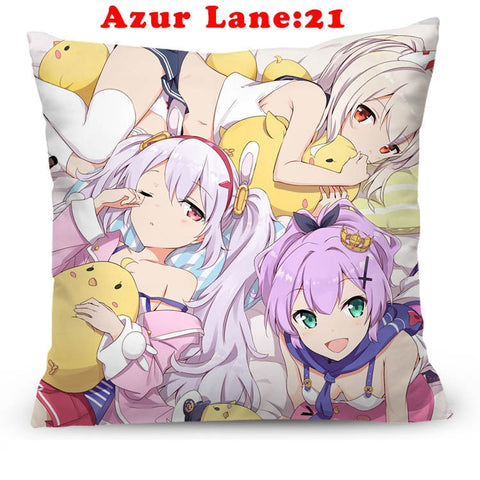 Custom Decorative Pillowcase Naruto Anime 01 Square Zippered Pillow Cover 35X35,40x40,45x45cm(One Side)