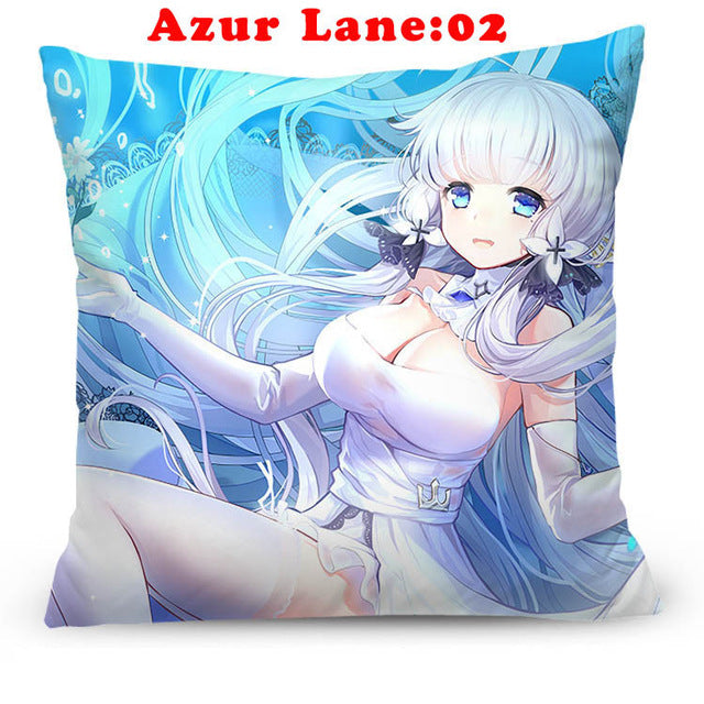 Anime Game Azur Lane Eldridge Unicorn Hood Fanart Pillowcase Pillow Cushion Case Cover Cosplay Otaku Gift BED/SOFA/CAR Decor New