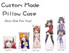 Japanese Anime NO GAME NO LIFE Shiro Otaku Pillow Cover Cases Hugging Body Drop shipping Dakimakura Covers