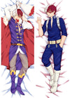 105x40 cm&150x50 cm Anime My Hero Academia Shoto Todoroki Pillow Case Dakimakura Soft Cushion Pillow Case Cover Hugging Body