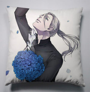 Anime Manga YURI!!! on ICE Pillow 40x40cm Pillow Case Cover Seat Bedding Cushion 001