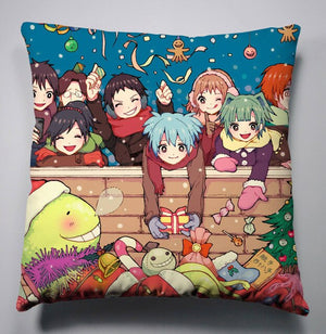 Anime Manga Assassination Classroom Pillow 40x40cm Pillow Case Cover Seat Bedding Cushion 004