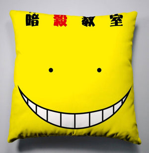 Anime Manga Assassination Classroom Pillow 40x40cm Pillow Case Cover Seat Bedding Cushion 004