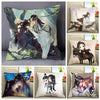 Square Pillowcase Anime ZERO Starting Life in Another World Home Decorative Pillow Case Custom Gift For Pillow Cover two sides