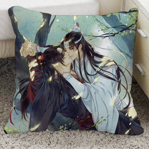 Grandmaster of Demonic Cultivation Wei Wuxian Lan wangji BL Yaoi Pillowcase Pillow Case Cover Cosplay Gift BED/SOFA/CAR Decor