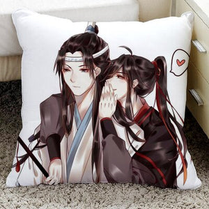 Grandmaster of Demonic Cultivation Wei Wuxian Lan wangji BL Yaoi Pillowcase Pillow Case Cover Cosplay Gift BED/SOFA/CAR Decor