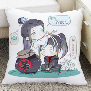 Grandmaster of Demonic Cultivation Wei Wuxian Lan wangji BL Yaoi Pillowcase Pillow Case Cover Cosplay Gift BED/SOFA/CAR Decor