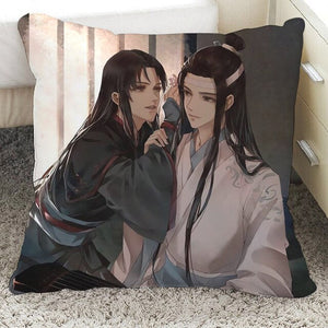 Grandmaster of Demonic Cultivation Wei Wuxian Lan wangji BL Yaoi Pillowcase Pillow Case Cover Cosplay Gift BED/SOFA/CAR Decor