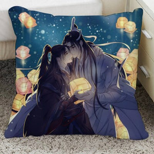 Grandmaster of Demonic Cultivation Wei Wuxian Lan wangji BL Yaoi Pillowcase Pillow Case Cover Cosplay Gift BED/SOFA/CAR Decor