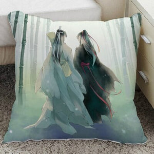 Grandmaster of Demonic Cultivation Wei Wuxian Lan wangji BL Yaoi Pillowcase Pillow Case Cover Cosplay Gift BED/SOFA/CAR Decor