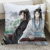 Grandmaster of Demonic Cultivation Wei Wuxian Lan wangji BL Yaoi Pillowcase Pillow Case Cover Cosplay Gift BED/SOFA/CAR Decor