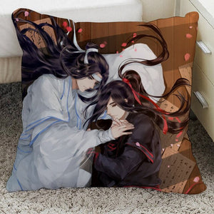 Grandmaster of Demonic Cultivation Wei Wuxian Lan wangji BL Yaoi Pillowcase Pillow Case Cover Cosplay Gift BED/SOFA/CAR Decor