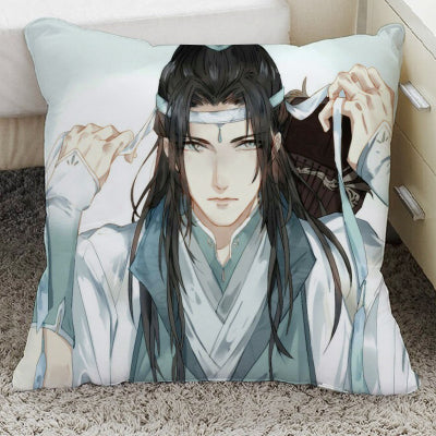 Grandmaster of Demonic Cultivation Wei Wuxian Lan wangji BL Yaoi Pillowcase Pillow Case Cover Cosplay Gift BED/SOFA/CAR Decor