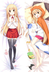 July update Anime Himouto! Umaru-chan Doma Umaru & Sylphynford & Nanan ebina Dakimakura pillow cover hugging body pillowcases