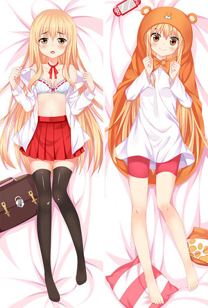 July update Anime Himouto! Umaru-chan Doma Umaru & Sylphynford & Nanan ebina Dakimakura pillow cover hugging body pillowcases