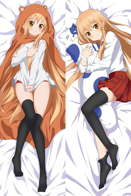 July update Anime Himouto! Umaru-chan Doma Umaru & Sylphynford & Nanan ebina Dakimakura pillow cover hugging body pillowcases